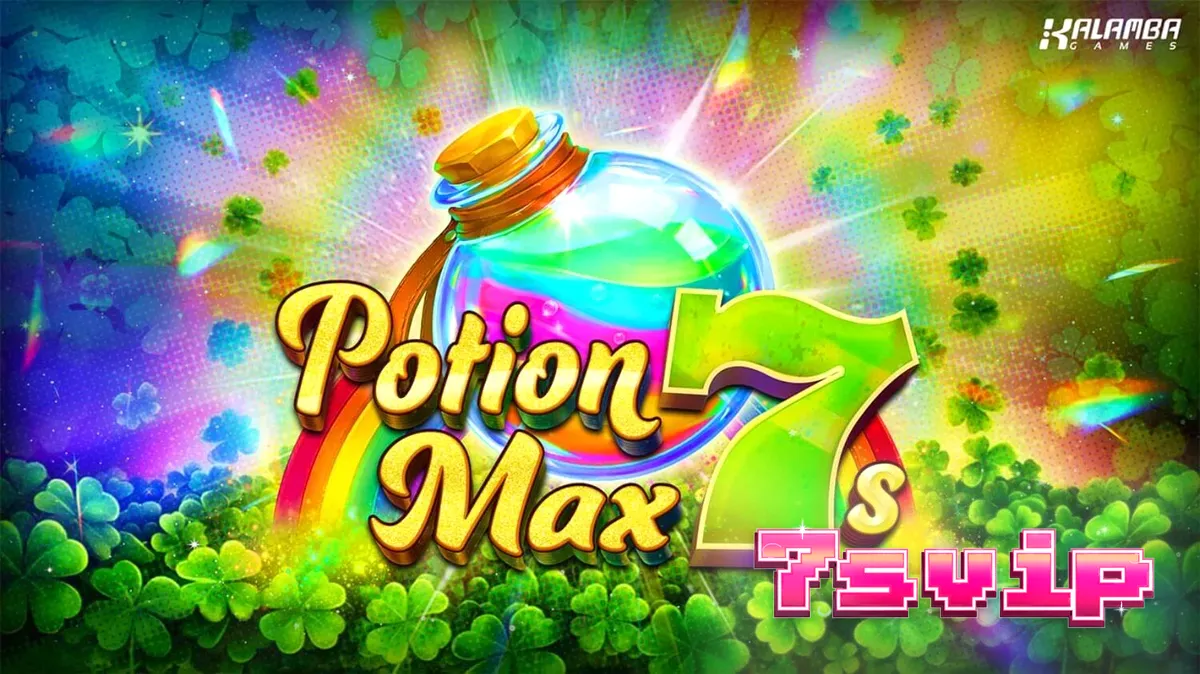 Tampilan visual slot Potion Max 7s dengan tema Irlandia dan simbol klasik